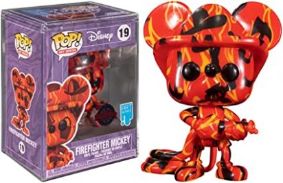 Disney POP! Disney Artist Series Vinyl Figure Firefighter Mickey 9 cm
