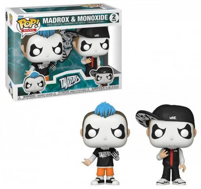 Twiztid POP! Rocks Vinyl Figures 2-Pack Jamie Madrox & Monoxide 9 cm