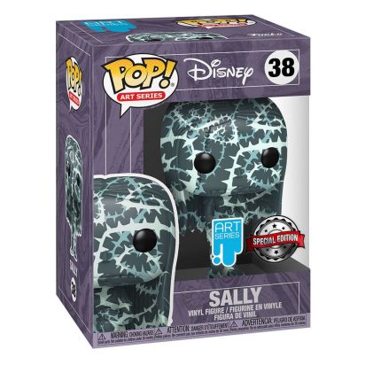 Nightmare before Christmas POP! Disney Artist Series Vinyl Figure Sally (Inverted Colors) 9 cm