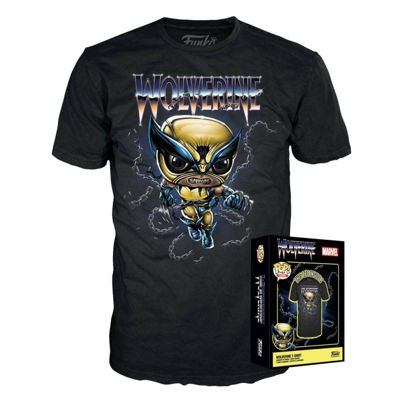 Marvel POP! Tees T-Shirt Wolverine