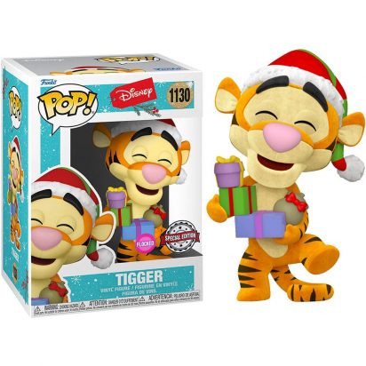 Winnie the Pooh POP! Disney Vinyl Figure Tigger (Flocked) 9 cm