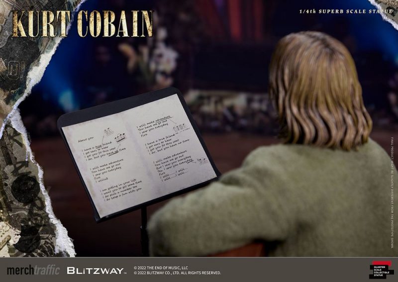 Kurt Cobain Superb Scale Statue 1/4 Unplugged 37 cm - immagine 5