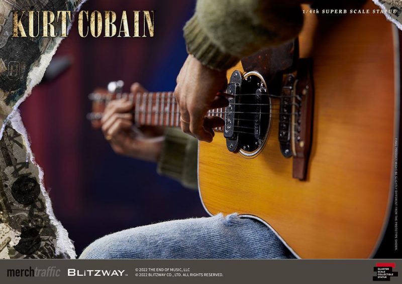 Kurt Cobain Superb Scale Statue 1/4 Unplugged 37 cm - immagine 6