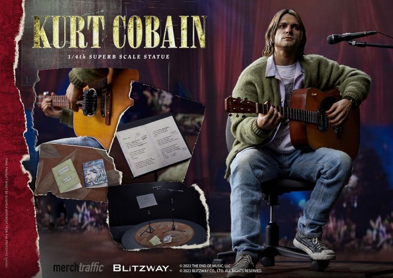 Kurt Cobain Superb Scale Statue 1/4 Unplugged 37 cm - immagine 8