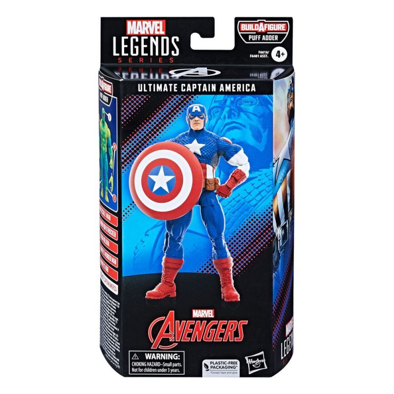 Marvel Legends Action Figure Puff Adder BAF: Ultimate Captain America 15 cm