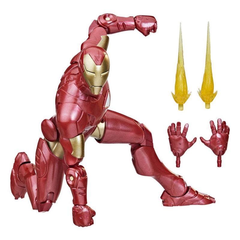 Marvel Legends Action Figure Puff Adder BAF: Iron Man (Extremis) 15 cm - immagine 2