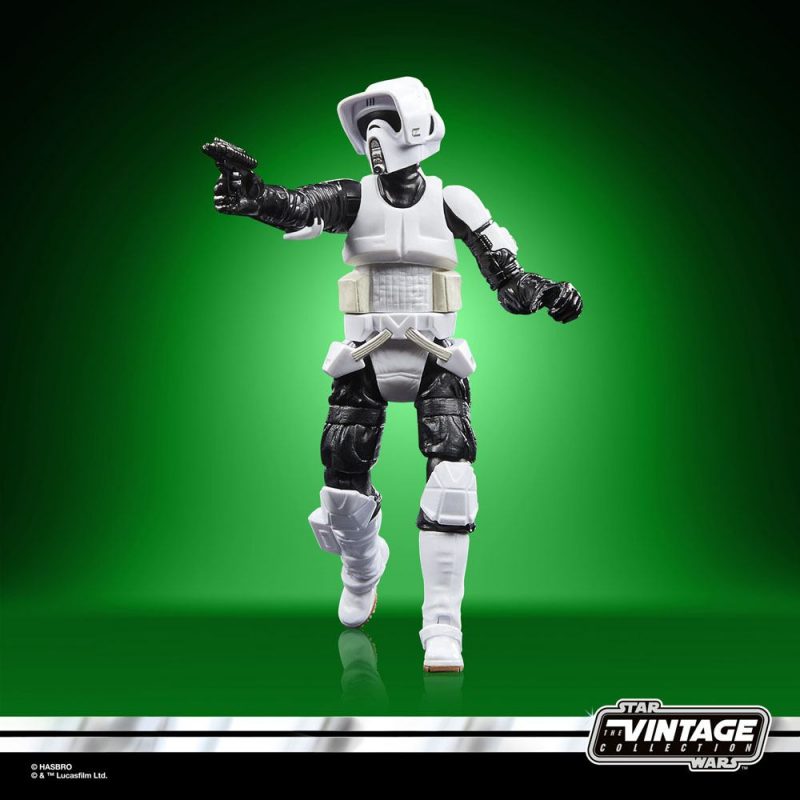 Star Wars Episode VI Vintage Collection Vehicle with Figure Speeder Bike & Scout Trooper - immagine 6
