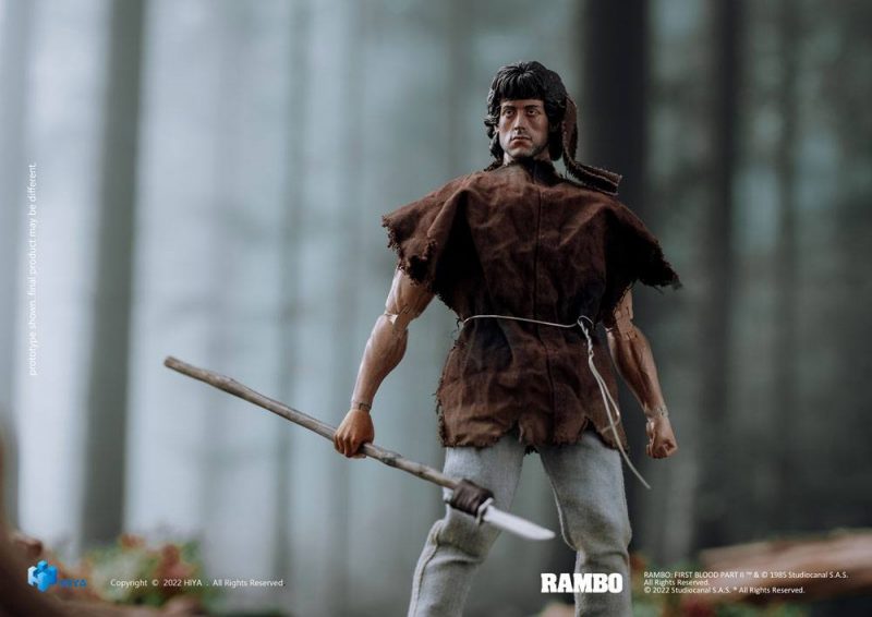 First Blood Exquisite Super Actionfigur 1/12 John Rambo 16 cm