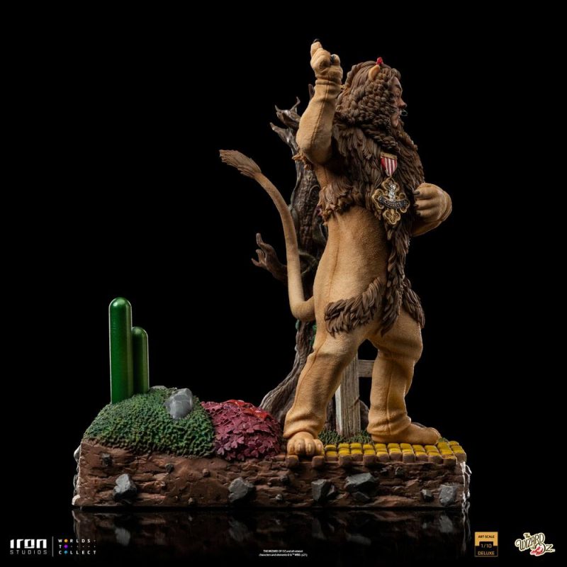 The Wizard of Oz Deluxe Art Scale Statue 1/10 Cowardly Lion 20 cm - immagine 2