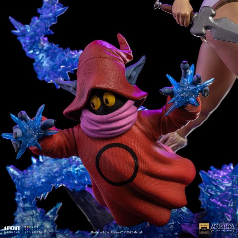 Masters of the Universe Deluxe Art Scale Statue 1/10 Teela & Orko 25 cm - immagine 6