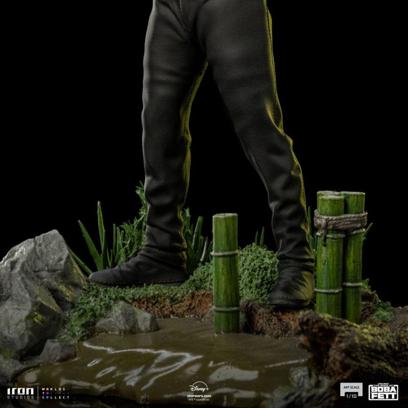 Star Wars Book of Boba Fett Art Scale Statue 1/10 Luke Skywalker & Grogu Training 20 cm - immagine 6