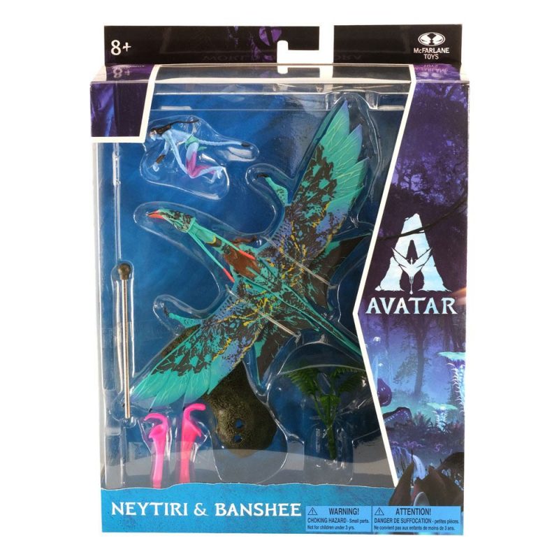 Avatar W.O.P Deluxe Large Action Figures Neytiri & Banshee