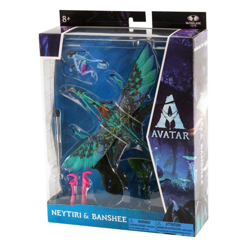 Avatar W.O.P Deluxe Large Action Figures Neytiri & Banshee