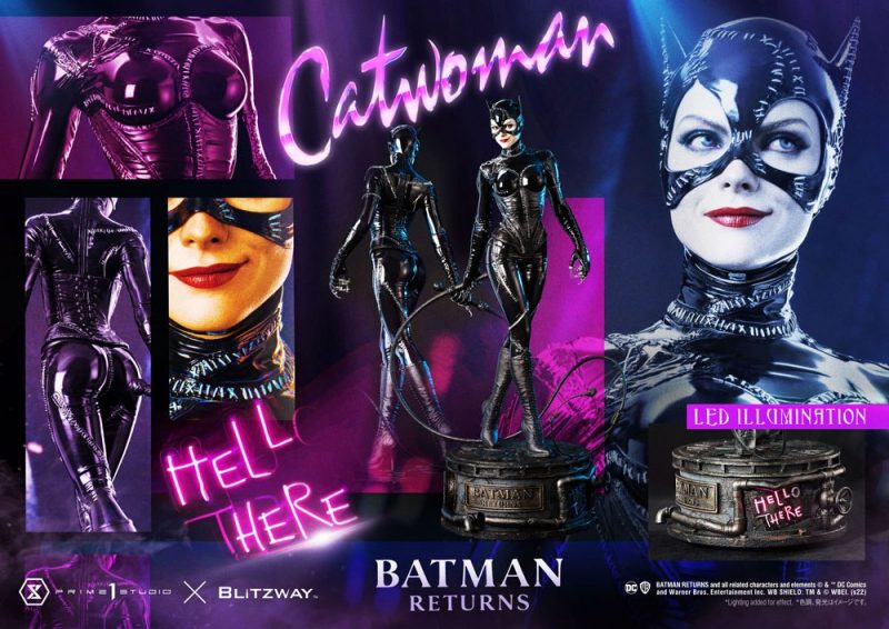 Batman Returns Statue 1/3 Catwoman Bonus Version 75 cm - immagine 8