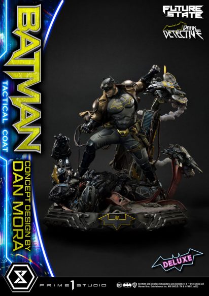 DC Comics Statue 1/4 Batman Dark Detective Tactical Coat Concept Design by Dan Mora Deluxe Bonus Version 59 cm