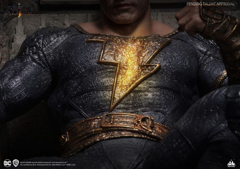 Black Adam Statue 1/4 Black Adam On Throne 53 cm - immagine 6