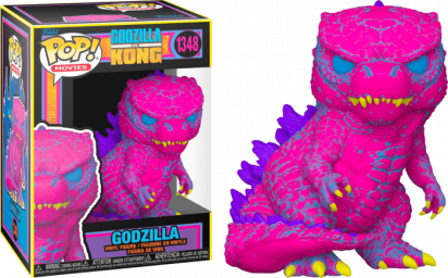 Godzilla vs. Kong (2021) POP! Movies Vinyl Figure Godzilla Blacklight Limited 9 cm