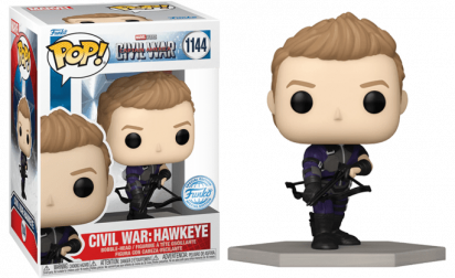 Captain America: Civil War POP! Vinyl Figure Hawkeye Build-a Scene Limited