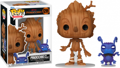 Pinocchio POP! Movies Vinyl Figure Pinocchio & Cricket 9 cm
