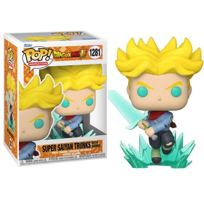Dragon Ball Super POP! Animation Vinyl Figure SS Trunks w/ Sword 9 cm