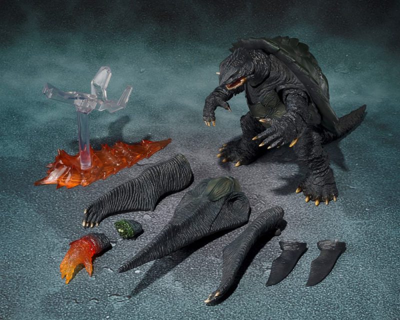 Gamera 3 The Revenge of Iris S.H. MonsterArts Action Figure Gamera 1999 Kyoto Decisive Battle Ver. 16 cm - immagine 6