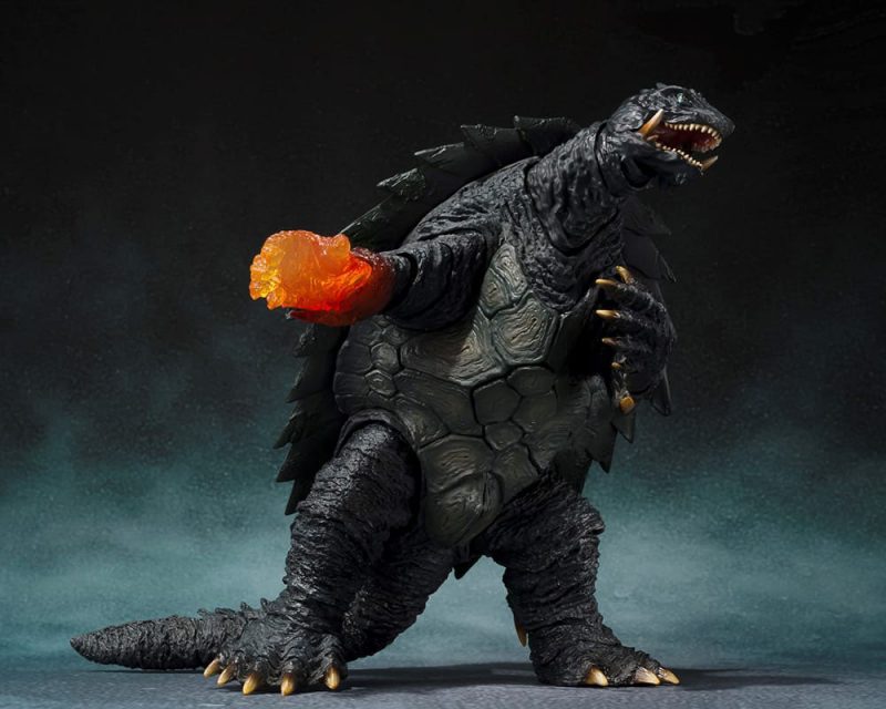 Gamera 3 The Revenge of Iris S.H. MonsterArts Action Figure Gamera 1999 Kyoto Decisive Battle Ver. 16 cm - immagine 3