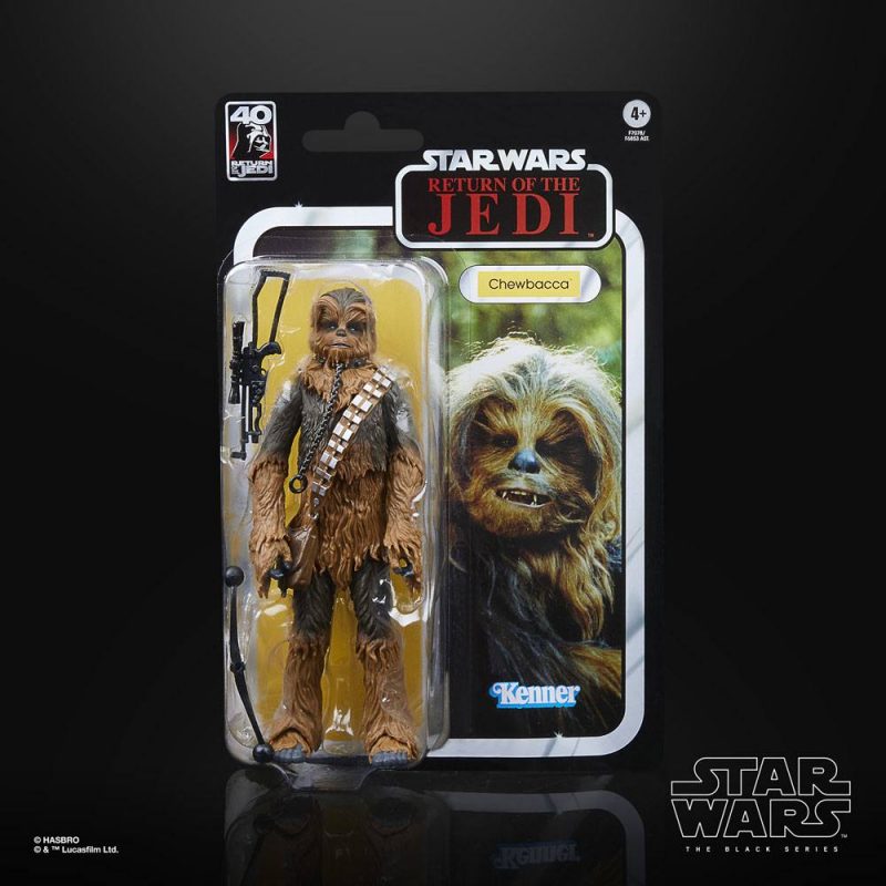 Star Wars Episode VI 40th Anniversary Black Series Action Figure Chewbacca 15 cm
