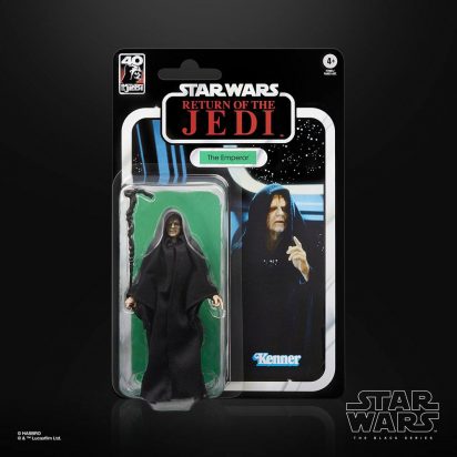 Star Wars Episode VI 40th Anniversary Black Series Action Figure The Emperor 15 cm