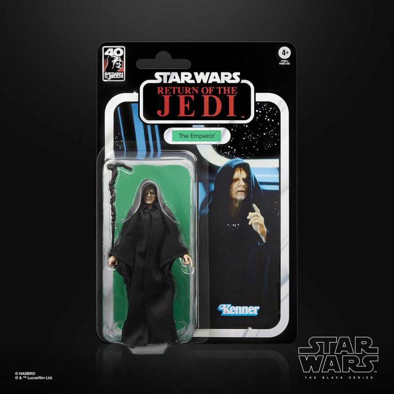 Star Wars Episode VI 40th Anniversary Black Series Action Figure The Emperor 15 cm