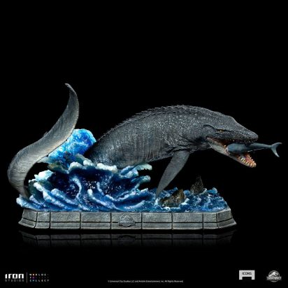 Jurassic World Icons Statue Mosasaurus 16 cm