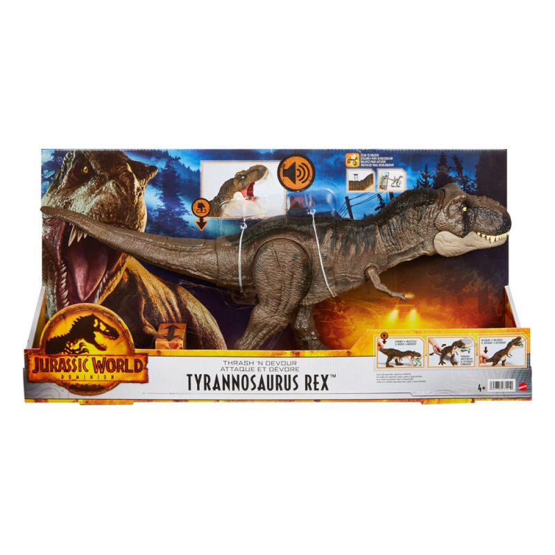 Jurassic World: Dominion Action Figure Thrash 'n Devour Tyrannosaurus Rex