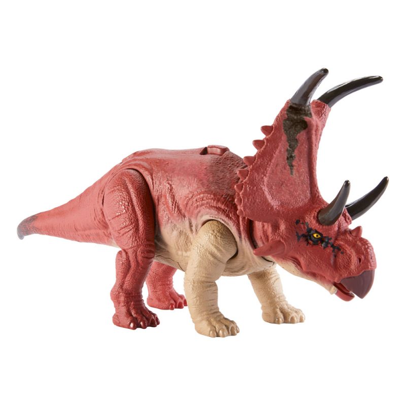 Jurassic World Dino Trackers Action Figure Wild Roar Diabloceratops - immagine 2