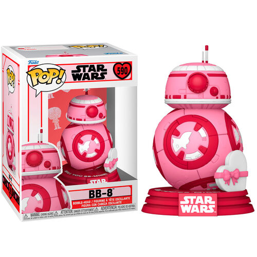 Star Wars Valentines POP! Star Wars Vinyl Figure BB-8 9 cm - Base Luna Italy