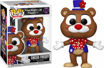 Five Nights at Freddy's Security Breach POP! Games Vinyl Figure Circus Freddy 9 cm