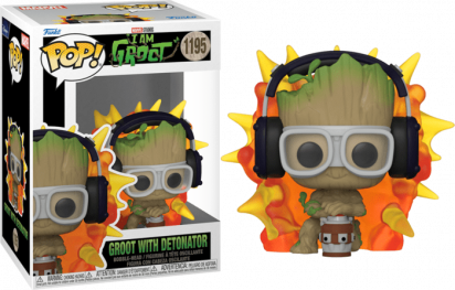 I Am Groot POP! Vinyl Figure Groot w/ detonator 9 cm