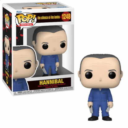 The Silence of the Lambs POP! Movies Vinyl Figure Hannibal w/ Knife and Fork 9 cm