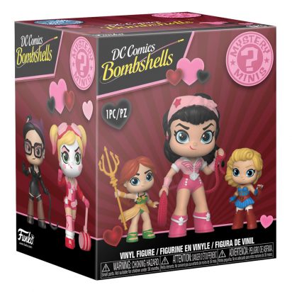 DC Bombshells Mystery Mini Figures 5 cm Display Valentine (12)