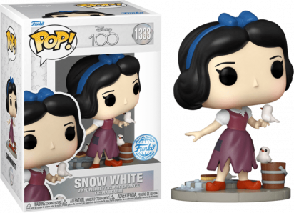 Snow White and the Seven Dwarfs (1937) POP! Disney's 100th Anniversary Vinyl Figure Snow White Limited 9 cm