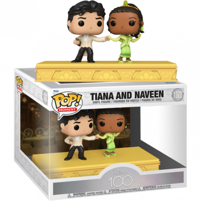 Disney's 100th Anniversary POP Moment! Vinyl Figures 2-Pack Tiana & Naveen 9 cm
