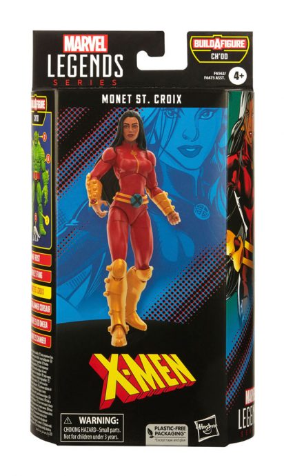X-Men Marvel Legends Action Figure Ch'od BAF: Monet St. Croix 15 cm