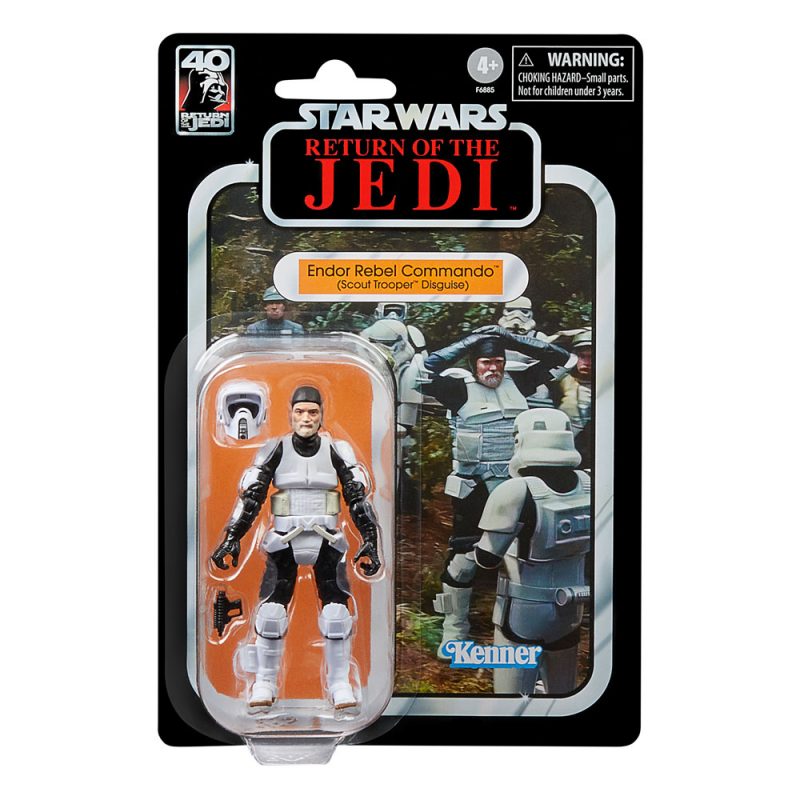 Star Wars Episode VI Vintage Collection Playset Endor Bunker with Endor Rebel Commando (Scout Trooper Disguise) - immagine 3