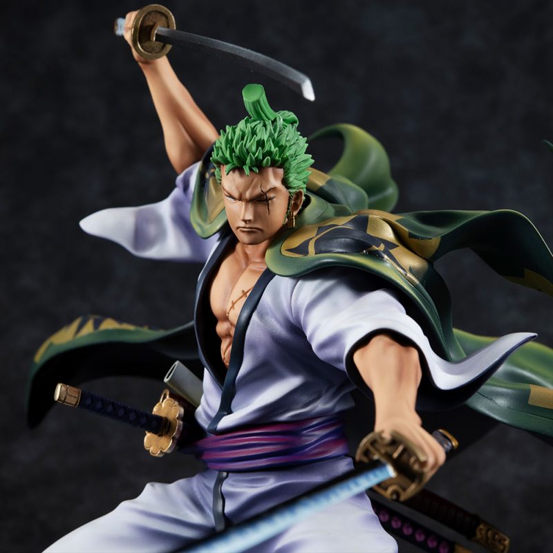 One Piece P.O.P PVC Statue Warriors Alliance Zoro Juro 22 cm - immagine 2