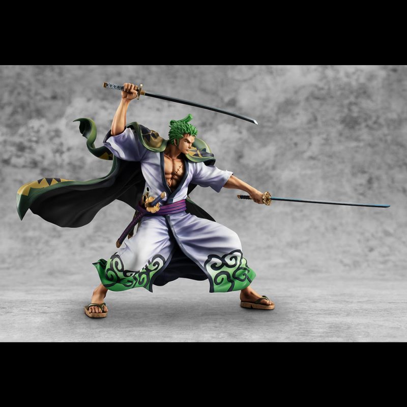 One Piece P.O.P PVC Statue Warriors Alliance Zoro Juro 22 cm - immagine 3