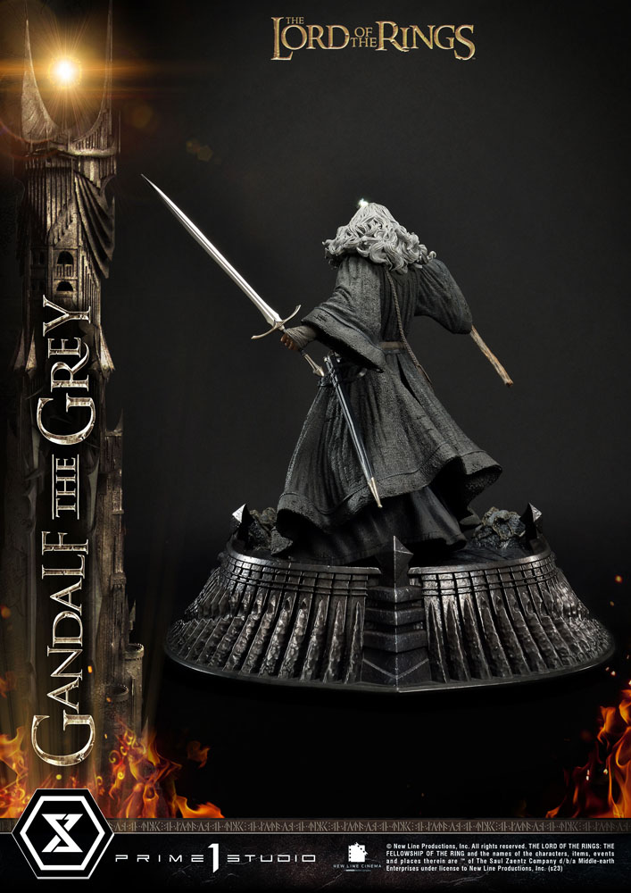 Lord of the Rings Statue 1/4 Gandalf the Grey 61 cm - immagine 3