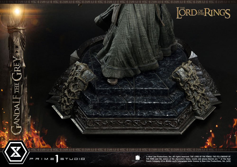 Lord of the Rings Statue 1/4 Gandalf the Grey 61 cm - immagine 8