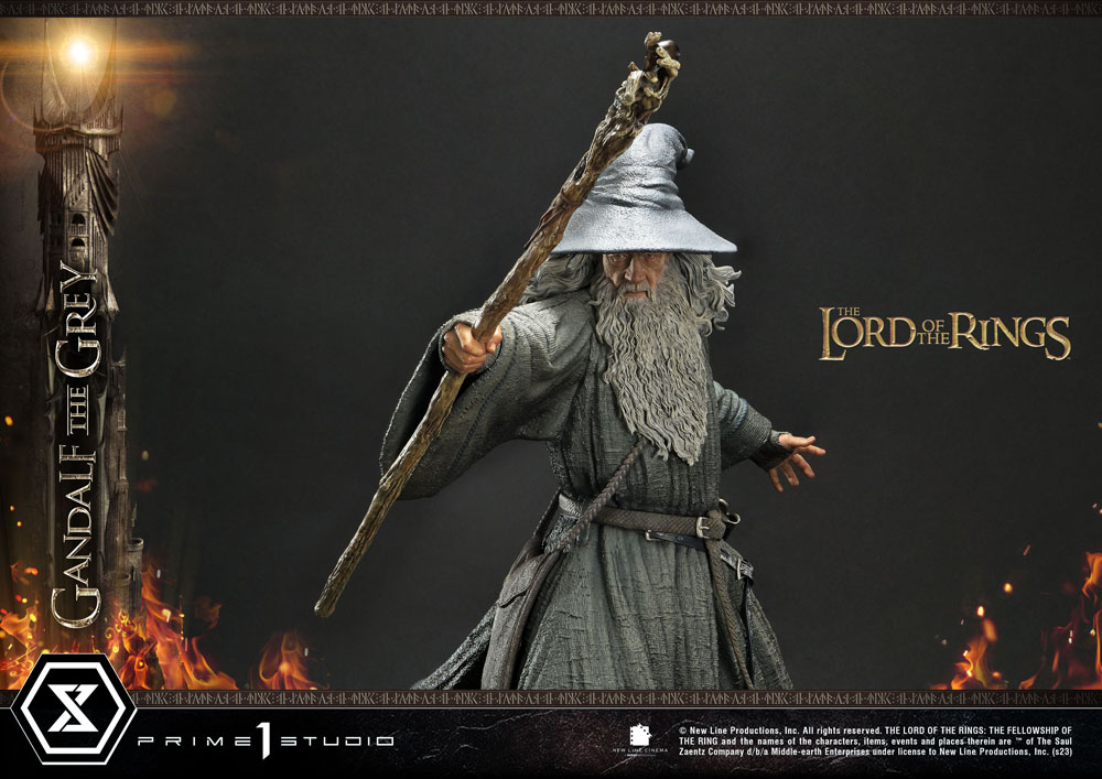 Lord of the Rings Statue 1/4 Gandalf the Grey 61 cm - immagine 5