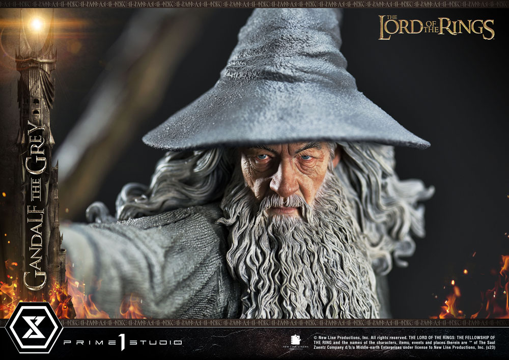 Lord of the Rings Statue 1/4 Gandalf the Grey 61 cm - immagine 6