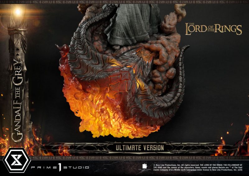 Lord of the Rings Statue 1/4 Gandalf the Grey Ultimate Version 81 cm - immagine 6