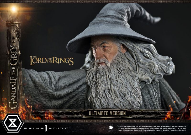 Lord of the Rings Statue 1/4 Gandalf the Grey Ultimate Version 81 cm - immagine 7