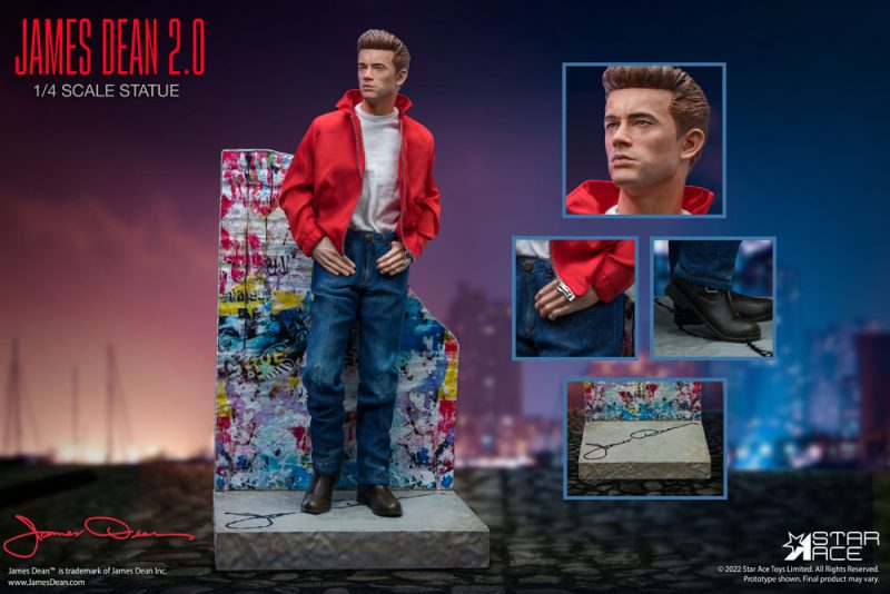 James Dean Superb My Favourite Legend Series Statue 1/4 James Dean 2.0 Special Edition 52 cm - immagine 6